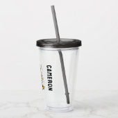 Erdnüsse | Snoopy Pile von Blätter Acryltrinkbecher (Links)