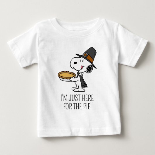 Erdnüsse | Snoopy Pilgrim Baby T-shirt (Vorderseite)