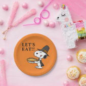 Erdnüsse | Snoopy Pilgrim Pappteller (Party)