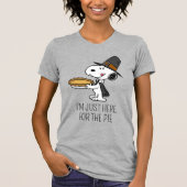 Erdnüsse | Snoopy Pilgrim T-Shirt (Vorderseite)