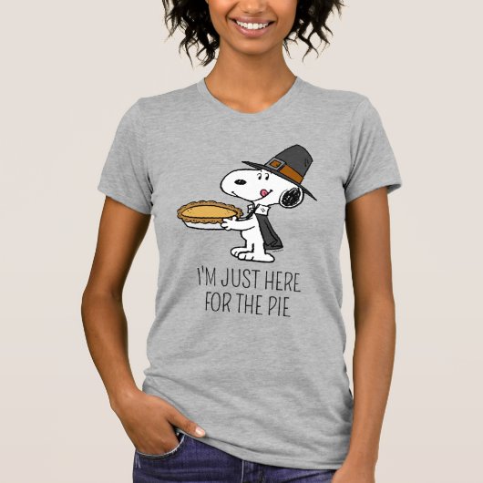 Erdnüsse | Snoopy Pilgrim T-Shirt (Vorderseite)