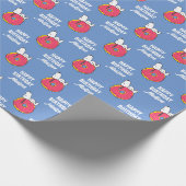Erdnüsse | Snoopy Pink Donut Geschenkpapier (Ecke)
