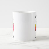 Erdnüsse | Snoopy Pink Donut Jumbo-Tasse (Vorderseite)
