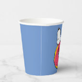 Erdnüsse | Snoopy Pink Donut Pappbecher (Rechts)