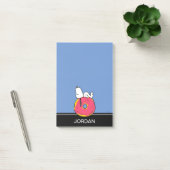 Erdnüsse | Snoopy Pink Donut Post-it Klebezettel (Büro)