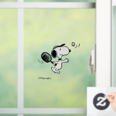 Erdnüsse | Snoopy Plays Tennis Fensteraufkleber (Zuhause)