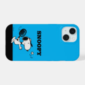 Erdnüsse | Snoopy Plays Tennis iPhone 15 Hülle (Rückseite (Horizontal))