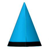 Erdnüsse | Snoopy Plays Tennis Partyhütchen (Rückseite)