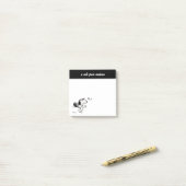 Erdnüsse | Snoopy Plays Tennis Post-it Klebezettel (Auf Schreibtisch)