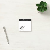 Erdnüsse | Snoopy Plays Tennis Post-it Klebezettel (Büro)