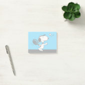Erdnüsse | Snoopy Plays Tennis Post-it Klebezettel (Büro)