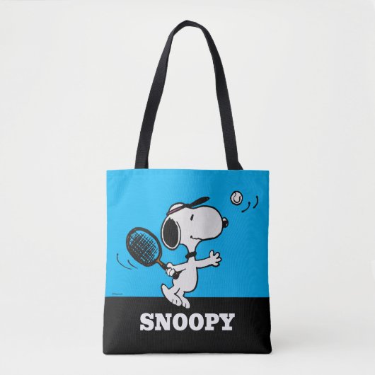 Erdnüsse | Snoopy Plays Tennis Tasche (Vorderseite)