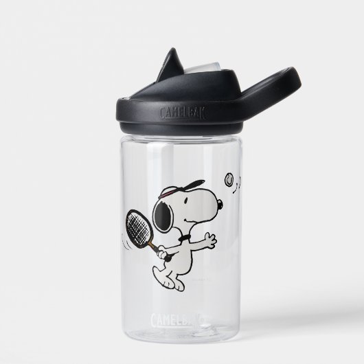 Erdnüsse | Snoopy Plays Tennis Trinkflasche (Links)
