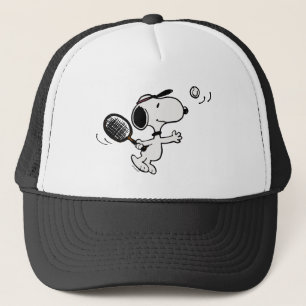 Erdnüsse Snoopy Plays Tennis Truckerkappe