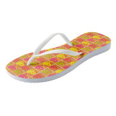 Erdnüsse | Snoopy Pop Art Pattern Badesandalen (Schrägansicht)