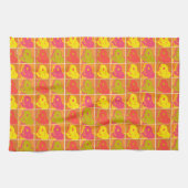 Erdnüsse | Snoopy Pop Art Pattern Geschirrtuch (Horizontal)