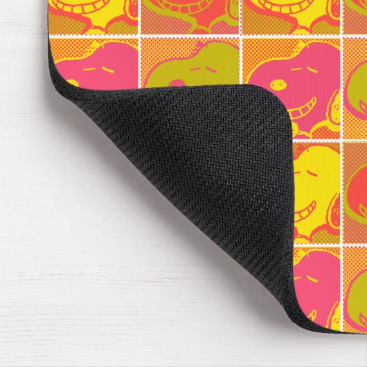 Erdnüsse | Snoopy Pop Art Pattern Mousepad (Ecke)