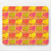 Erdnüsse | Snoopy Pop Art Pattern Mousepad (Vorne)