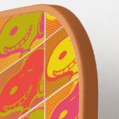 Erdnüsse | Snoopy Pop Art Pattern Pickleball Schläger (Linke Seite)