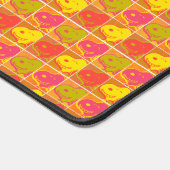 Erdnüsse | Snoopy Pop Art Pattern Schreibtischunterlage (Ecke)