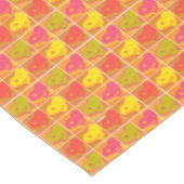 Erdnüsse | Snoopy Pop Art Pattern Tischdecke (Schrägansicht)