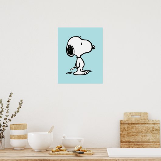 Erdnüsse | Snoopy Poster (Küche)