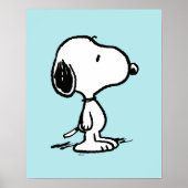 Erdnüsse | Snoopy Poster (Vorne)