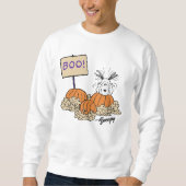 Erdnüsse | Snoopy Pumpkin Patch Boo! Sweatshirt (Vorderseite)