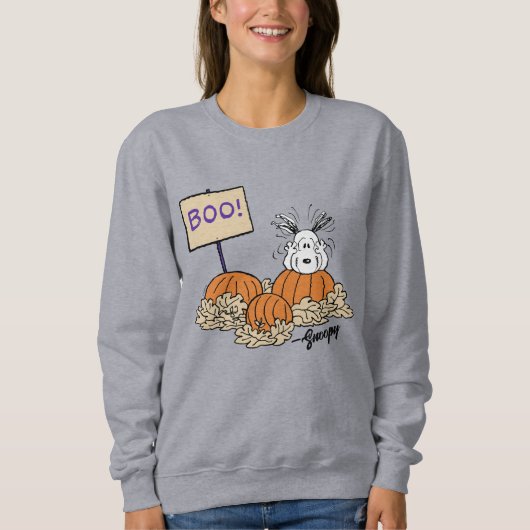 Erdnüsse | Snoopy Pumpkin Patch Boo! Sweatshirt (Vorderseite)