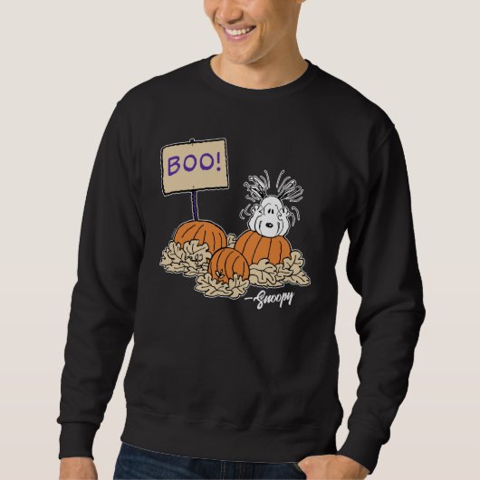 Erdnüsse | Snoopy Pumpkin Patch Boo! Sweatshirt (Vorderseite)