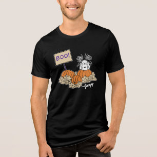 Erdnüsse Snoopy Pumpkin Patch Boo! Tri-Blend Shirt