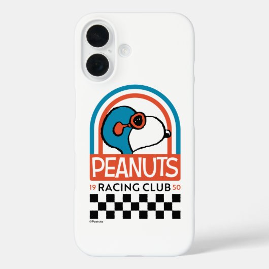 Erdnüsse | Snoopy Racing Club Case-Mate iPhone Hülle (Rückseite)