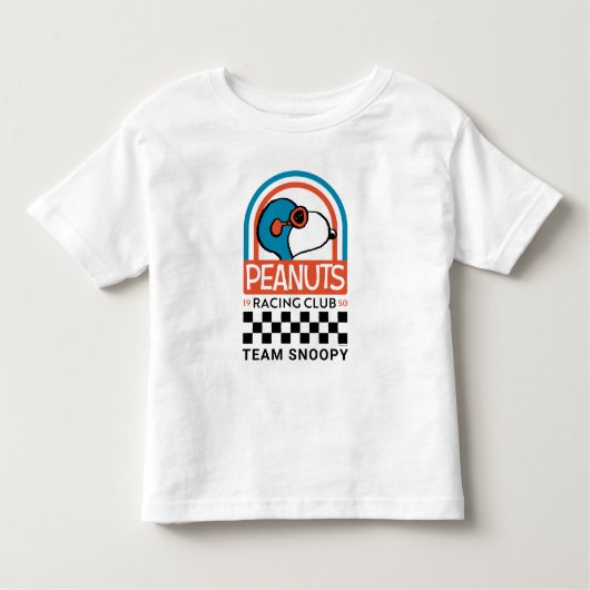 Erdnüsse | Snoopy Racing Club Kleinkind T-shirt (Vorderseite)
