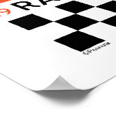 Erdnüsse | Snoopy Racing Club Poster (Ecke)