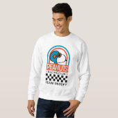 Erdnüsse | Snoopy Racing Club Sweatshirt (Vorne ganz)