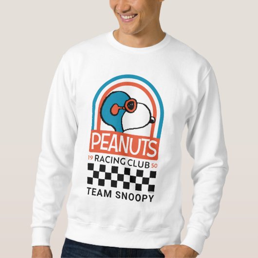 Erdnüsse | Snoopy Racing Club Sweatshirt (Vorderseite)