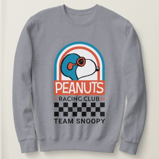 Erdnüsse | Snoopy Racing Club Sweatshirt (Design vorne)