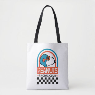 Erdnüsse Snoopy Racing Club Tasche