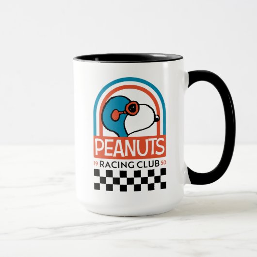 Erdnüsse | Snoopy Racing Club Tasse (Rechts)