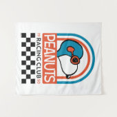 Erdnüsse | Snoopy Racing Club Wandteppich (Vorderseite (Horizontal))
