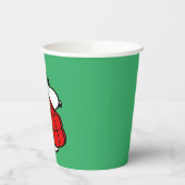 Erdnüsse | Snoopy Red Puffer Jacket Pappbecher (Links)