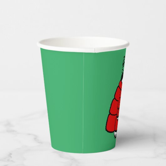 Erdnüsse | Snoopy Red Puffer Jacket Pappbecher (Rechts)