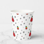 Erdnüsse | Snoopy Red Puffer Jacket Pappbecher (Rechts)