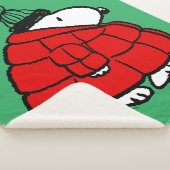 Erdnüsse | Snoopy Red Puffer Jacket Sherpadecke (3/4)