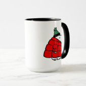 Erdnüsse | Snoopy Red Puffer Jacket Tasse (VorderseiteRechts)