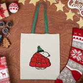 Erdnüsse | Snoopy Red Puffer Jacket Tragetasche