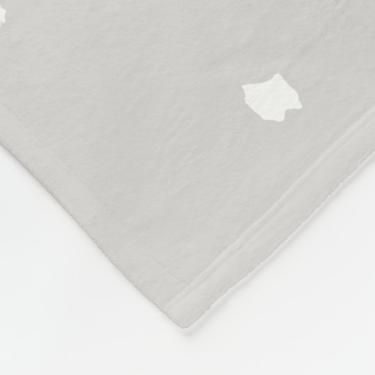 Erdnüsse | Snoopy Rentier Fleecedecke (Ecke)