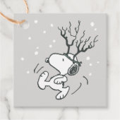 Erdnüsse | Snoopy Rentier Geschenkanhänger (Vorderseite)
