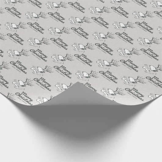Erdnüsse | Snoopy Rentier Geschenkpapier (Ecke)