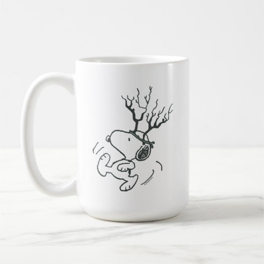 Erdnüsse | Snoopy Rentier Kaffeetasse (Links)